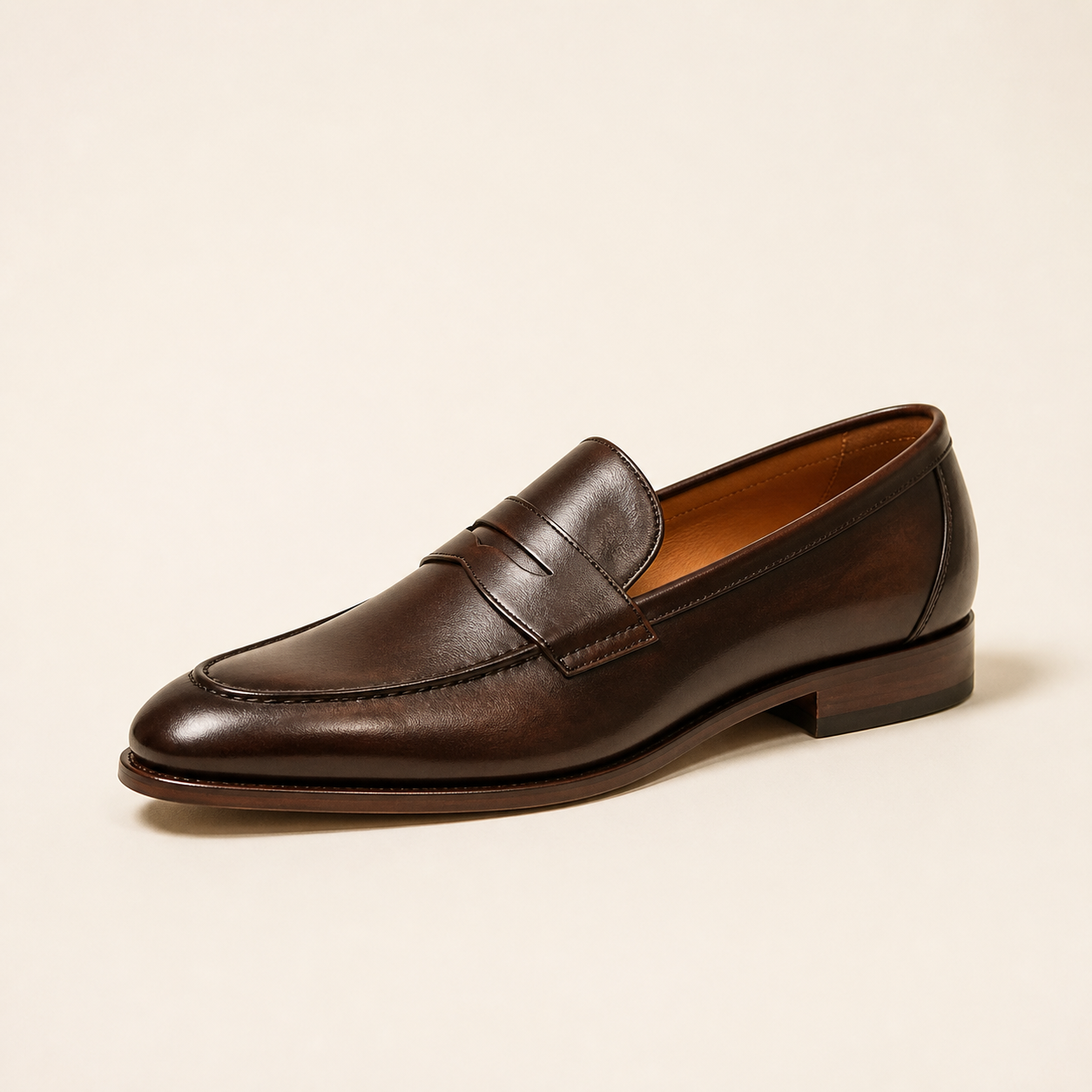 Chelsea Dark Brown Loafer in Dark Brown